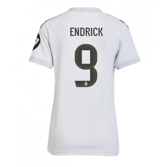 Billige Fotballdrakt Real Madrid Endrick #9 Replika Hjemmedrakt Dame 2025-26 Kortermet